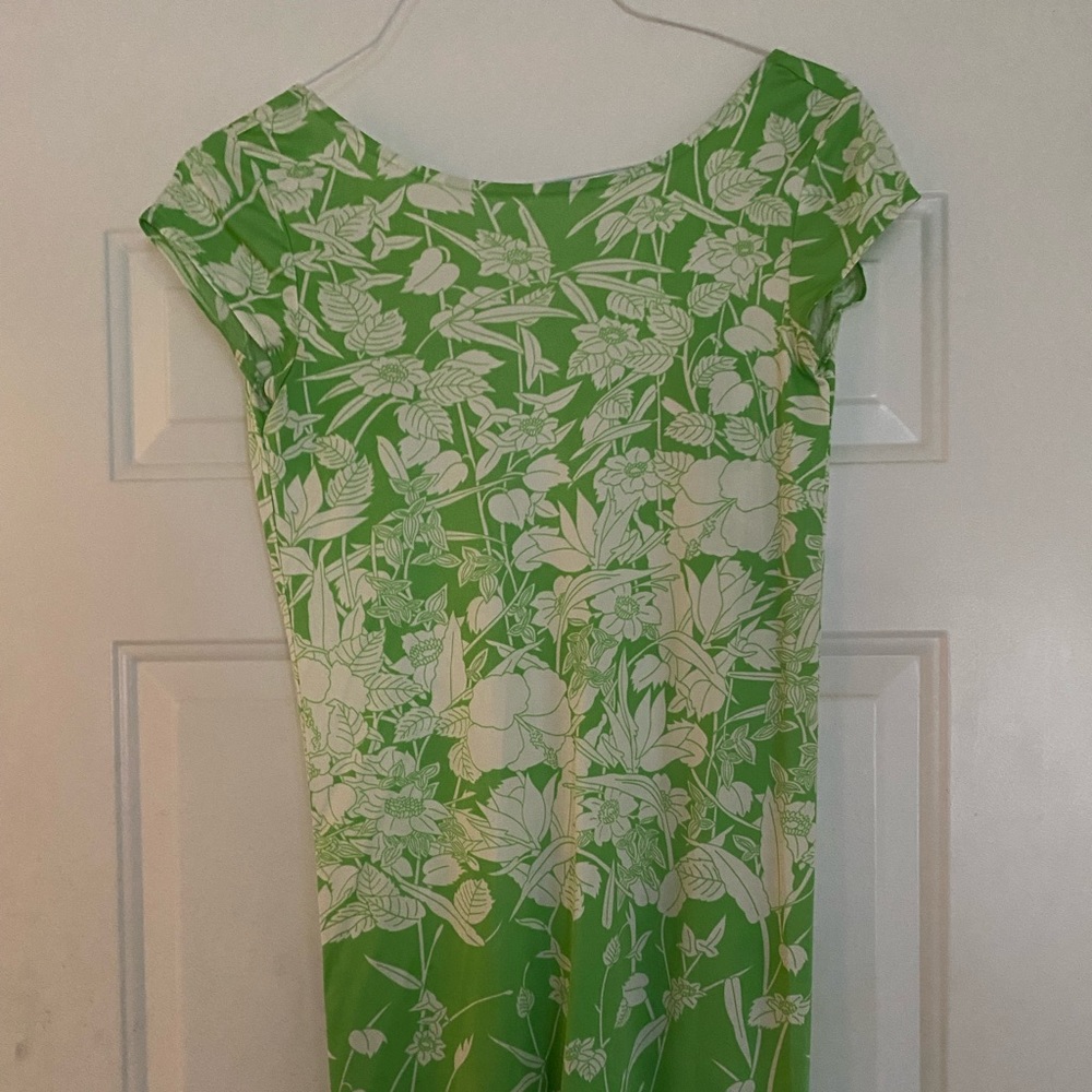 Josh Brody silk mini dress with deep v back